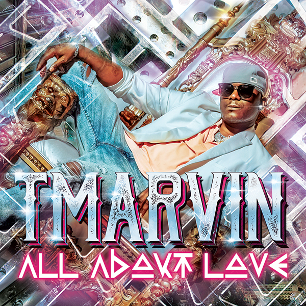 Tmarvin All About Love Album Single Cover Design
