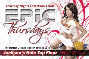Epic Thursdays Flyer Design Preview