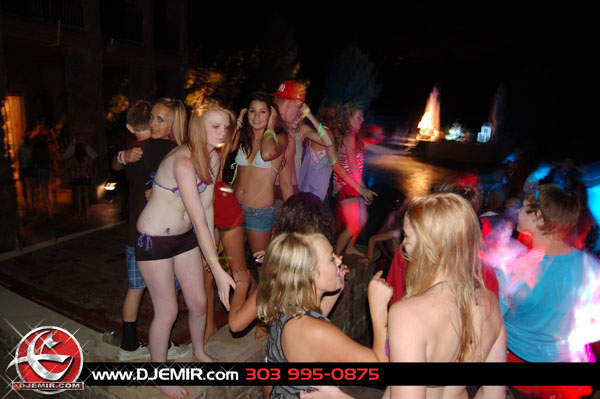 Epic Back to School Mansion Pool Party Parker Colorado at Pradera w DJ Emir