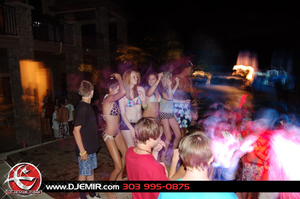 Epic Back to School Mansion Pool Party Parker Colorado at Pradera w DJ Emir