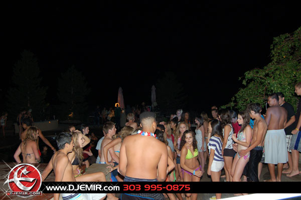 Epic Back to School Mansion Pool Party Parker Colorado at Pradera w DJ Emir