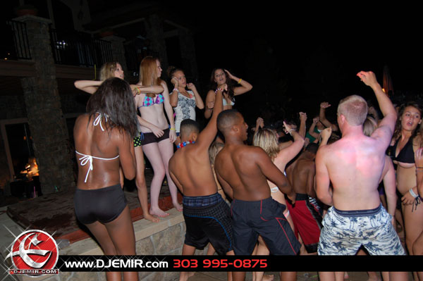 Epic Back to School Mansion Pool Party Parker Colorado at Pradera w DJ Emir