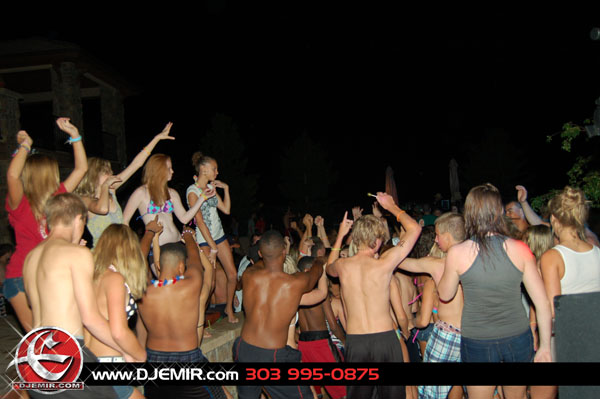 Epic Back to School Mansion Pool Party Parker Colorado at Pradera w DJ Emir