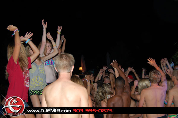 Epic Back to School Mansion Pool Party Parker Colorado at Pradera w DJ Emir