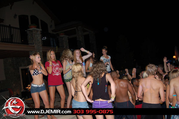 Epic Back to School Mansion Pool Party Parker Colorado at Pradera w DJ Emir