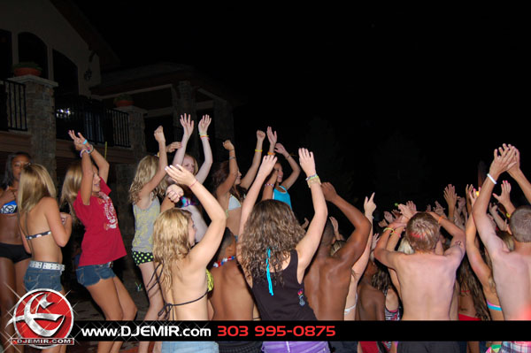 Epic Back to School Mansion Pool Party Parker Colorado at Pradera w DJ Emir