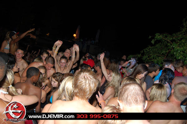 Epic Back to School Mansion Pool Party Parker Colorado at Pradera w DJ Emir