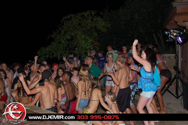 Epic Back to School Mansion Pool Party Parker Colorado at Pradera w DJ Emir