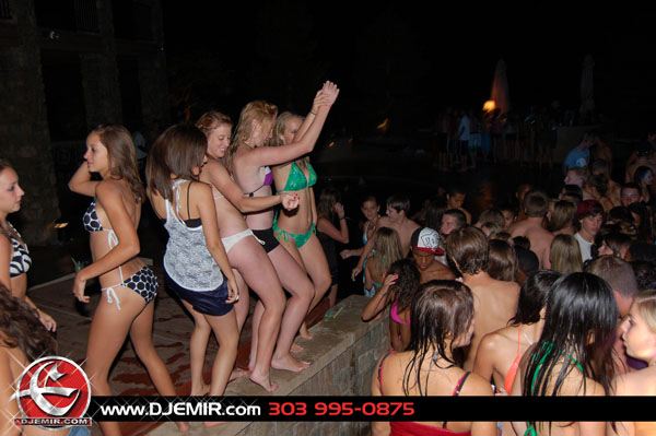 Epic Back to School Mansion Pool Party Parker Colorado at Pradera w DJ Emir