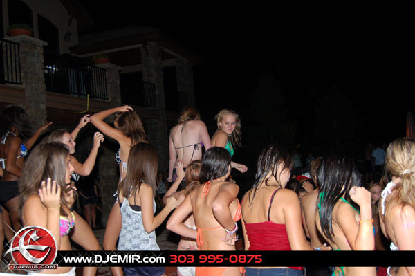 Epic Back to School Mansion Pool Party Parker Colorado at Pradera w DJ Emir