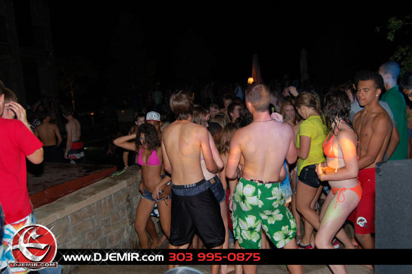 Epic Back to School Mansion Pool Party Parker Colorado at Pradera w DJ Emir