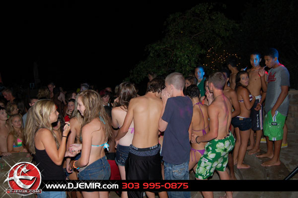 Epic Back to School Mansion Pool Party Parker Colorado at Pradera w DJ Emir