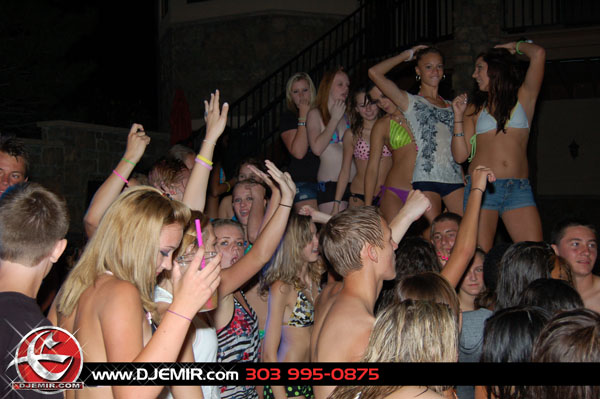 Epic Back to School Mansion Pool Party Parker Colorado at Pradera w DJ Emir