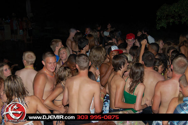 Epic Back to School Mansion Pool Party Parker Colorado at Pradera w DJ Emir