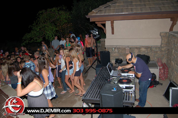 Epic Back to School Mansion Pool Party Parker Colorado at Pradera w DJ Emir