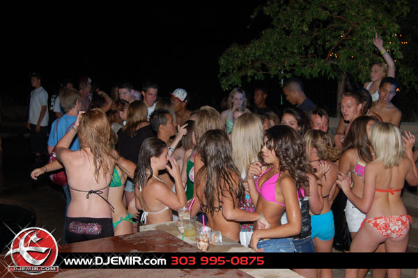 Epic Back to School Mansion Pool Party Parker Colorado at Pradera w DJ Emir