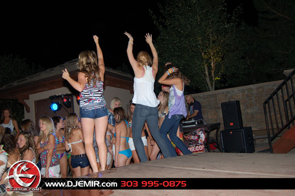 Epic Back to School Mansion Pool Party Parker Colorado at Pradera w DJ Emir