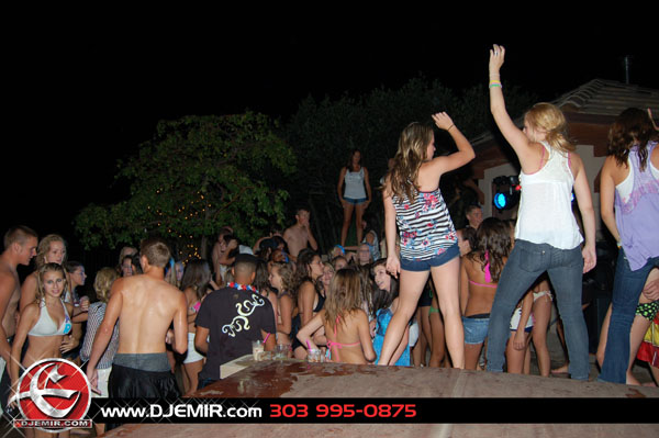 Epic Back to School Mansion Pool Party Parker Colorado at Pradera w DJ Emir