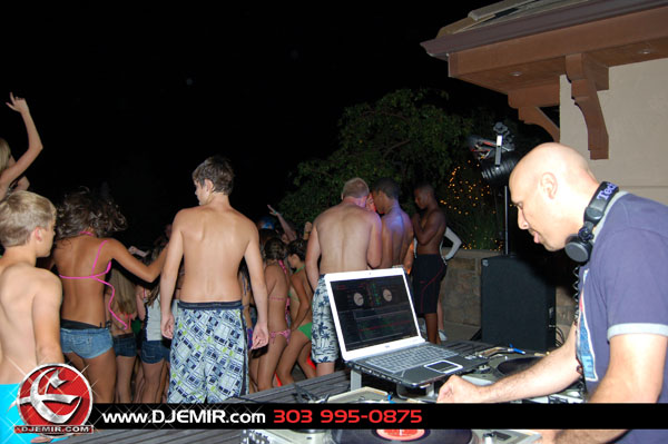 Epic Back to School Mansion Pool Party Parker Colorado at Pradera w DJ Emir