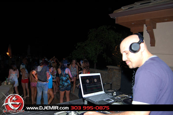 Epic Back to School Mansion Pool Party Parker Colorado at Pradera w DJ Emir