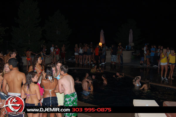 Epic Back to School Mansion Pool Party Parker Colorado at Pradera w DJ Emir