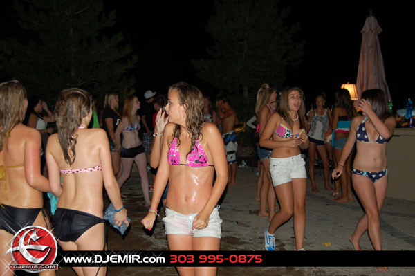 Epic Back to School Mansion Pool Party Parker Colorado at Pradera w DJ Emir