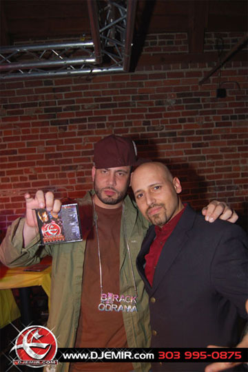 DJ Drama and DJ Emir at 303 Nightclub Barack-O-Drama Party